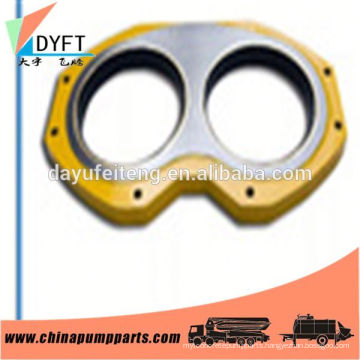 China suitable for pm concrete pump s valve spectacle wear plate and cutting ring